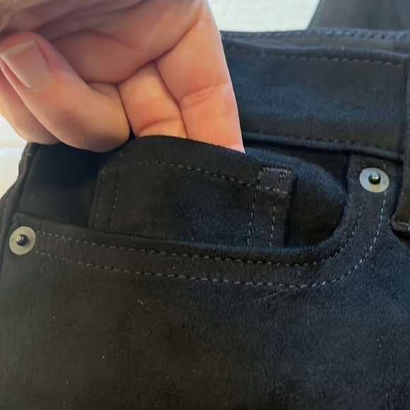 New-banana republic-29/8 petite-black-high-rise Skinny soft pants. - Picture 8 of 13